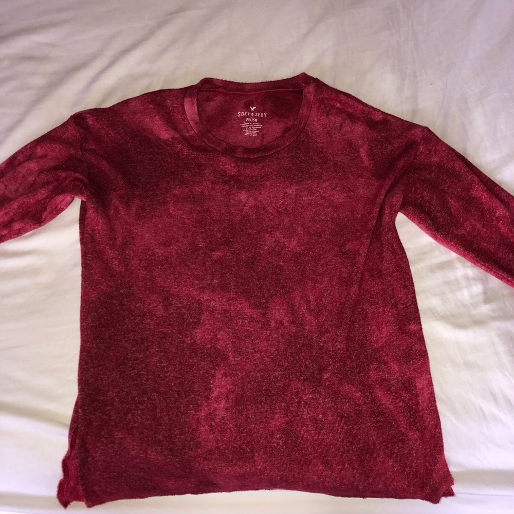Plush long sleeve!!